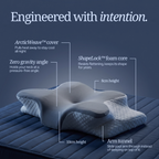 NightCradle Ergonomic Pillow