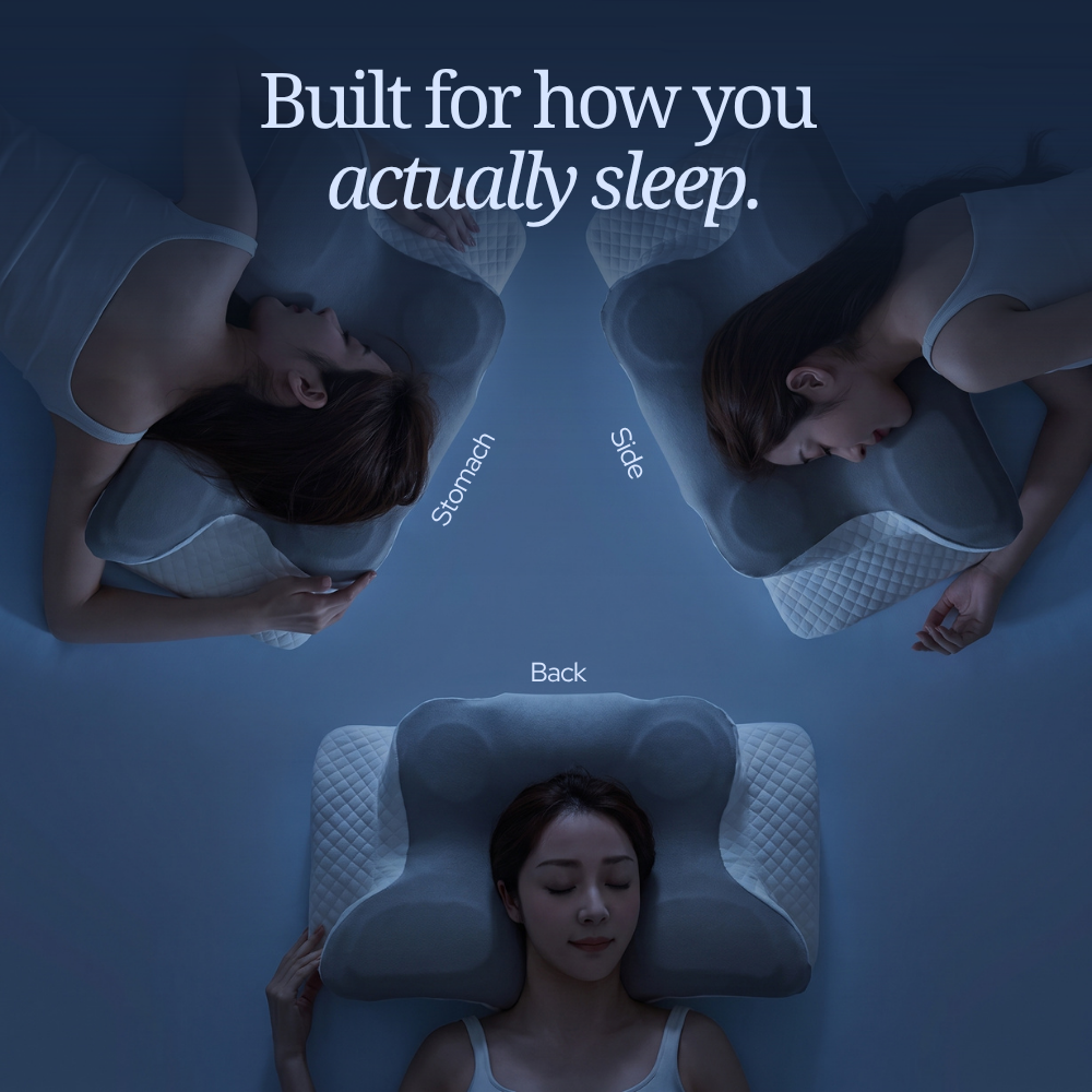 NightCradle Ergonomic Pillow