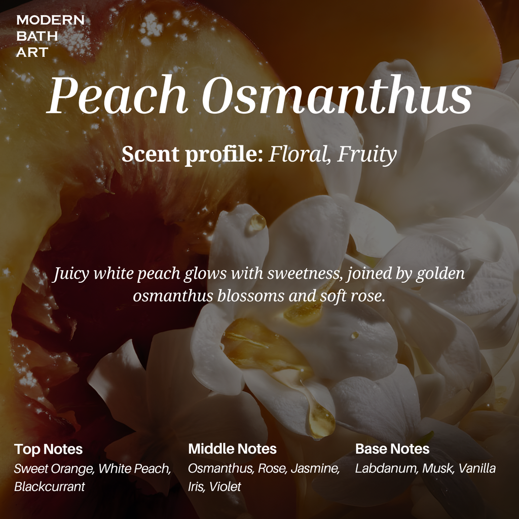 Peach Osmanthus by Modern Bath Art