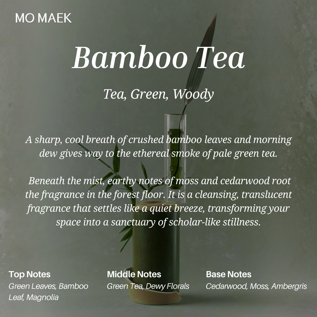 Bamboo Tea Scented Home Diffuser by Mo Maek