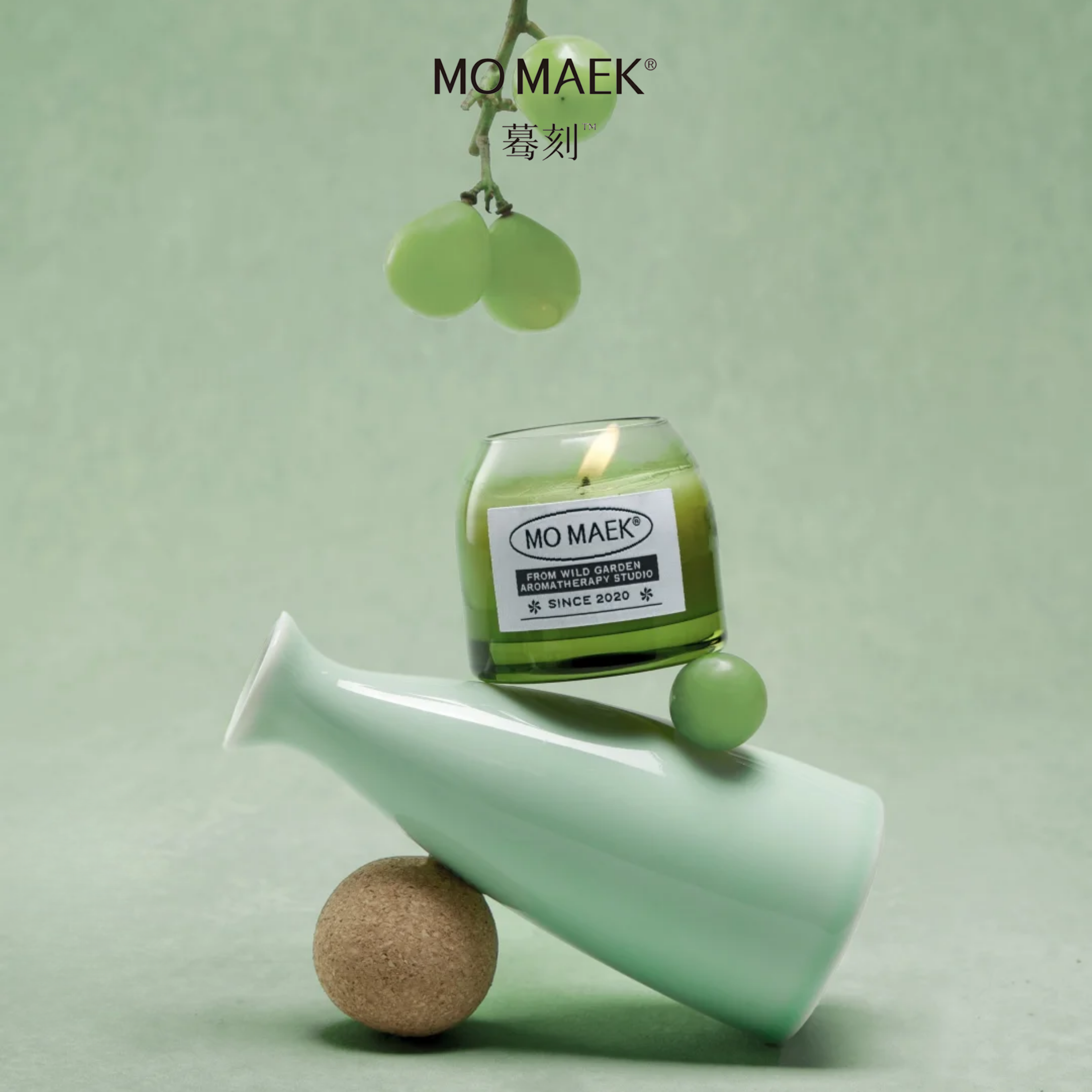 Doctor Away Scented Perfumed Candle by Mo Maek