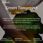 Green Tangerine Scented Fabric Spray by Mo Maek