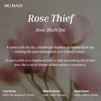 Rose Thief Scented Fabric Spray by Mo Maek